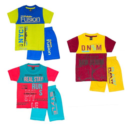 Peerless Wear Kids Boys Clothing Set Pack of 3 Pure Cotton Clothes Dress