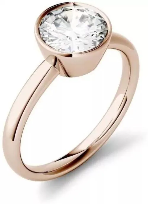 Chopra Gems & Jewellery Copper Plated Brass Zircon Stone Astrological Ring (Men and Women) - Adjustable size