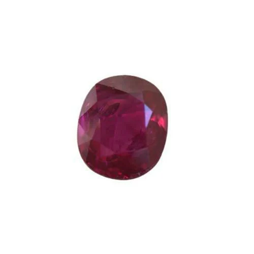 The Gallery of Gemstone 6 Carat A1 Grade Burma Original and Natural Ruby Gemstone