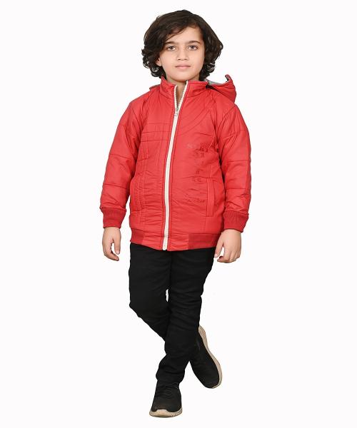 GLOYE Full Sleeve Textured Boys Jacket ()