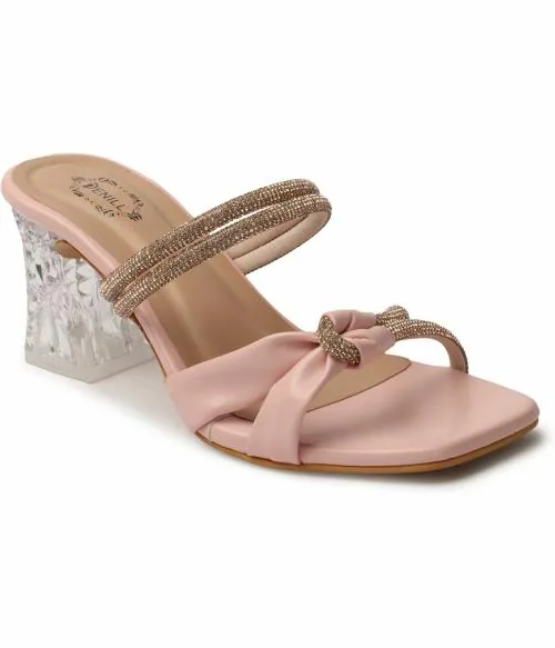 Denill Pink Heels for Women