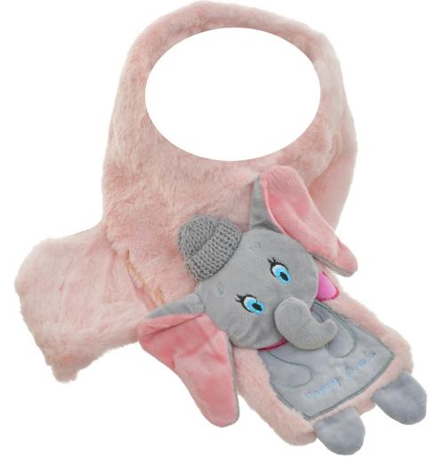 Shop Frenzy Baby Boys And Girls Peach Self Design Faux Fur Kids Muffler