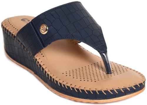 STICY Women Heel Sandal (Blue)