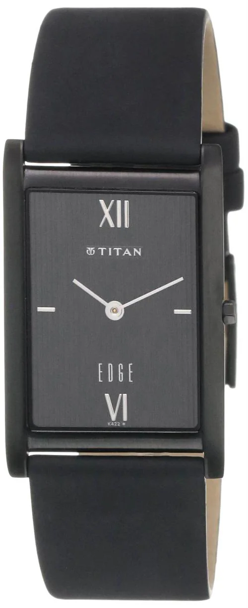 Titan Analog Dial Black Band Black Edge Watch-Nn1043Nl01 For Men