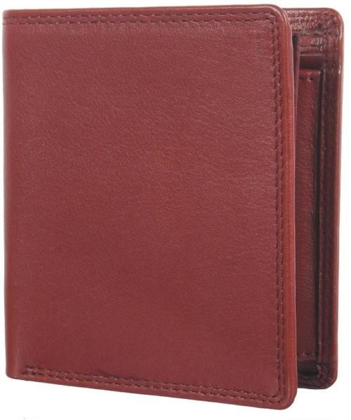Leather Complex Men Brown Rfid Wallet