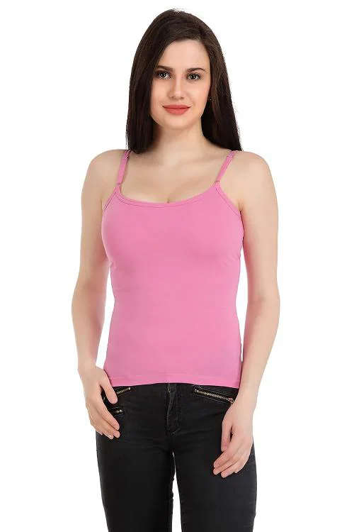SPLASH Women Dark Pink Camisole M_Pink