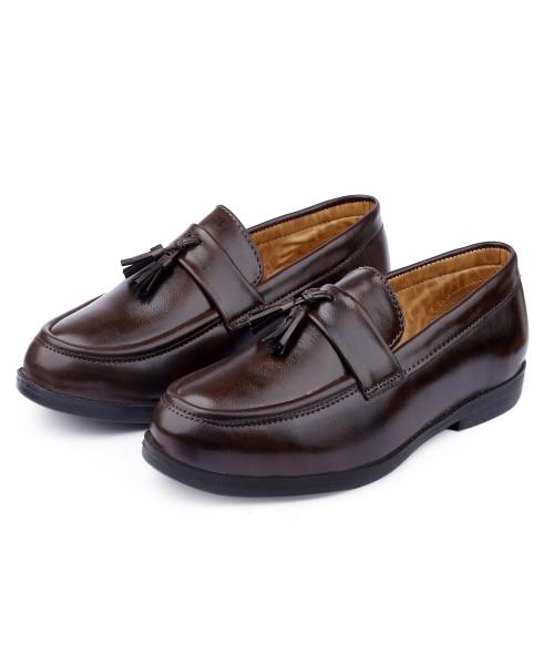 Buy Dunzo Men's Casual Loafers Loafers For Men (Brown) Online at Best