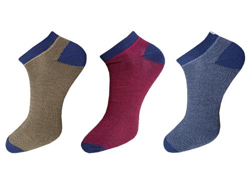 Ecosync Low-Cut Cotton Socks: Premium Comfort & Durability | Moisture-Wicking, Breathable, Anti-Bacterial | Eco-Friendly