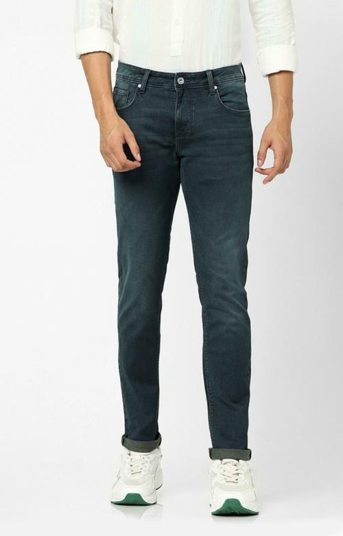 Celio Blue Straight Fit Jeans