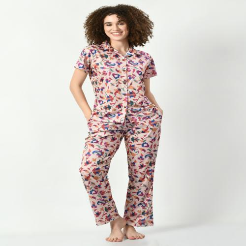 Legit Affair Polyester Night wear suit multi color suit comfortable Night Wear