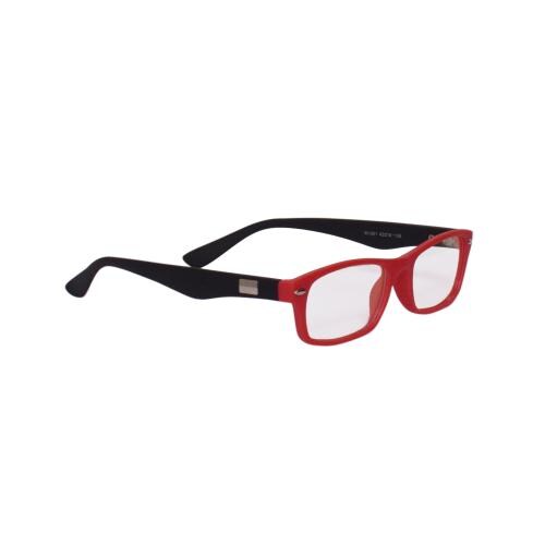 Amour RED Black Full Rim Rectangular spectacle frames for Boy's|Girls's age 2-6 years