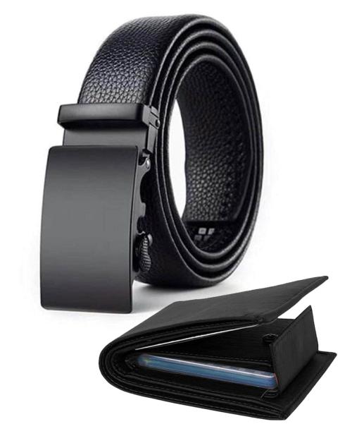 Clasicox Belt & Wallet Combo: Effortless Style in One Package