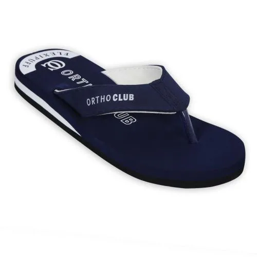 ORTHO CLUB Ultra Soft Ortho Slippers for Women Orthopedic Non-Slip Lightweight Durable Cushion Comfortable Flat Casual Stylish Dr Chappals and House Flip flops For Men