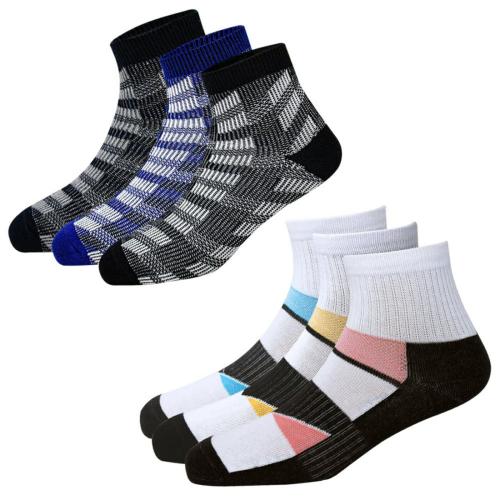 Husskinz Men and Women Self Design Ankle Length Socks (Pack of 6) 2