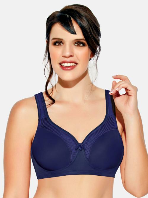 Enamor F036 Smooth Minimizer Full Support Bra - Non-Padded Wirefree Full Coverage