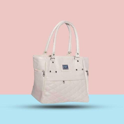 PLAMA Pink Pu For Women Handbag