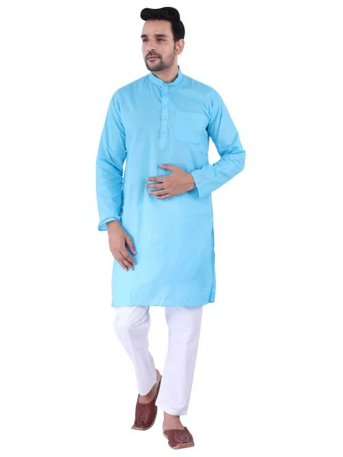 Buy HUZUR Mens Cotton Kurta Pajama Set l Ethnic Wear l Kurta Pyjama Set for men l Set Online at