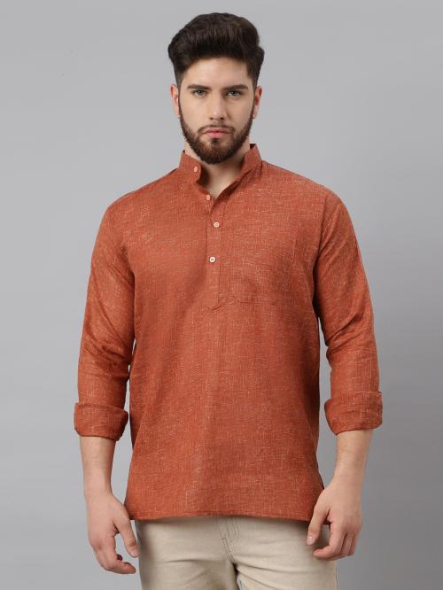 RIAG MEN CASUAL FULL SLEEVES SHORT KURTA