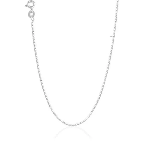ELOISH Sterling Silver Box Italian Chain .Shinny Silver Chain for Women, Kids and Girls