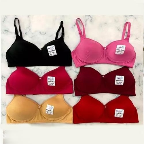 Buy ANIPLEX HUB Mango Mold Women Heavy Padded Bra Pack of 6 (Random