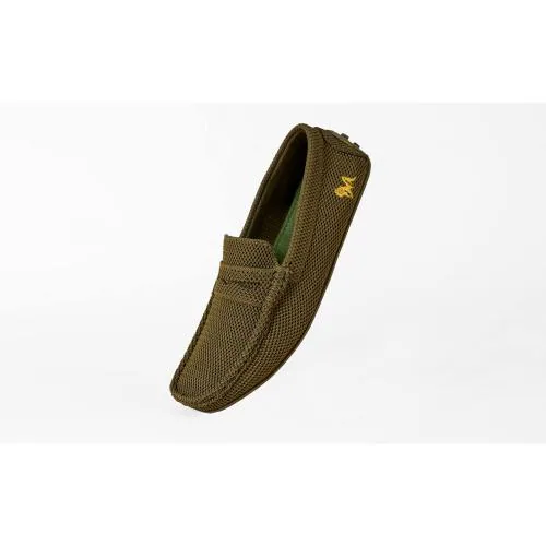 Neeman's Knit Loafers | Very Olive