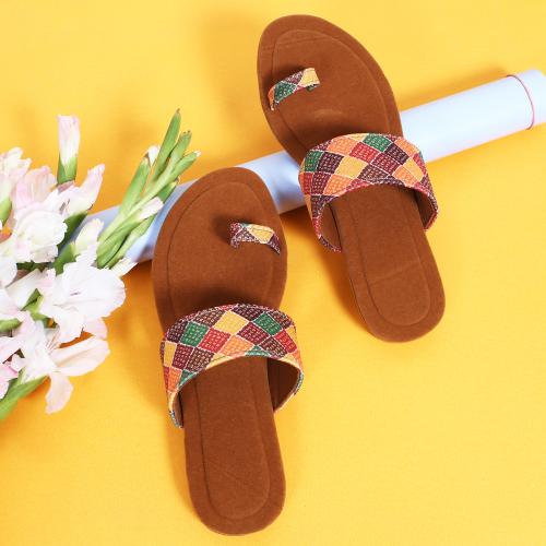 Paduki Brown Flats JioMart