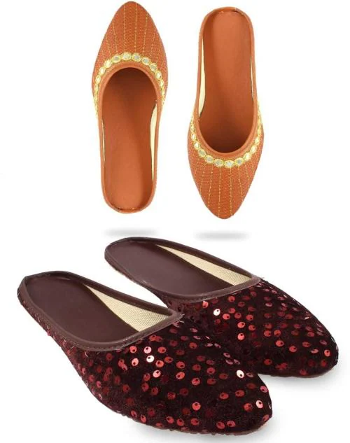 CRAFT N CREATION Women Tan, Brown Sandals