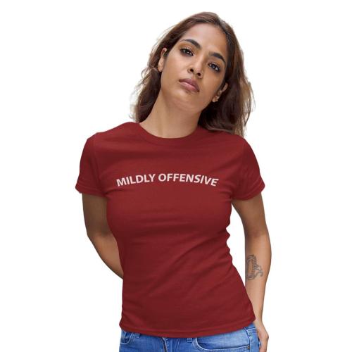 The Cool Vibe Store Girls 100 Percent Cotton Printed Mildly Offensive T-Shirt