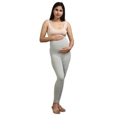 Silly Boom presents grey Maternity Leggings for Women - Pregnancy Pants for women