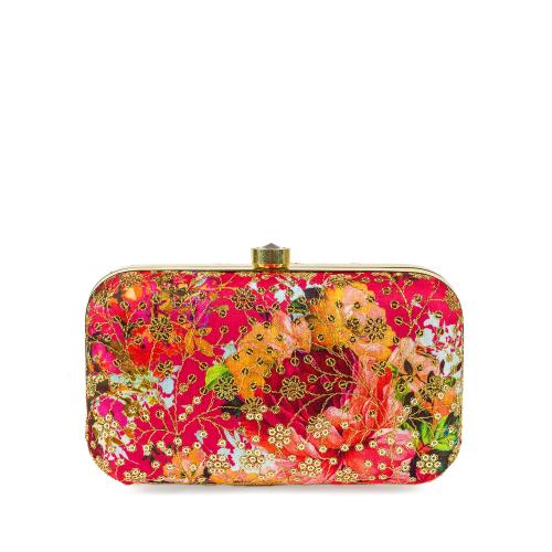 MILANTE Multi-Colour Embellished Clutch