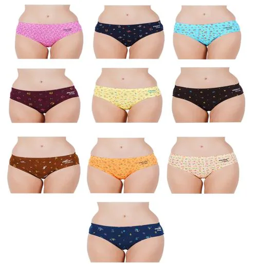 PRIDE APPAREL-LADIES PANTIES-PACK OF 10