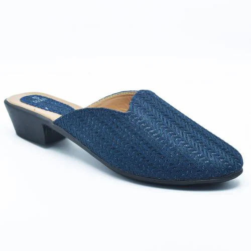 IndiForce Blue Heeled Sandals for Women