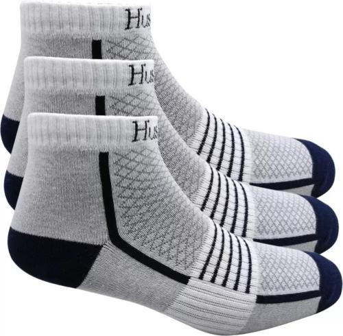 HUSSKINZ Men & Women Striped Ankle Length Socks
