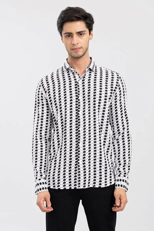 BLUECORP ENTERPRISE Men Regular Fit Striped Full Sleeve Casual Shirt