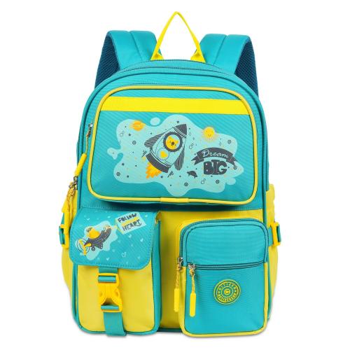 Citizen Dream Kids School Backpack | 15L Polyester Unisex Casual Backpack/Daypack/Travel Backpack/School Bag for Boys & Girls - Green