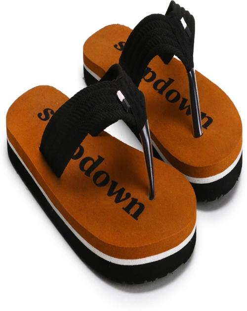 STEP DOWN Flip Flops For Men (Multicolor )