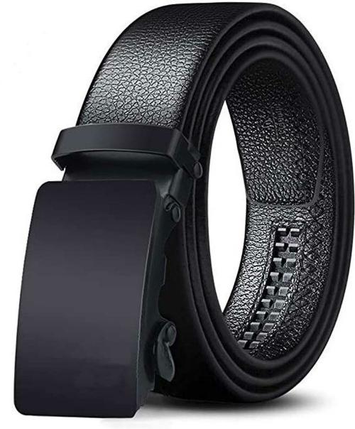 Kastner Men Black Artificial Leather Belt - 38