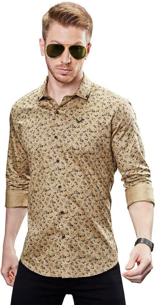 ALMATY Rafael Cream Floral Print Shirt