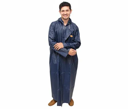 Goodluck Men's PVC Raincoat/Rainwear