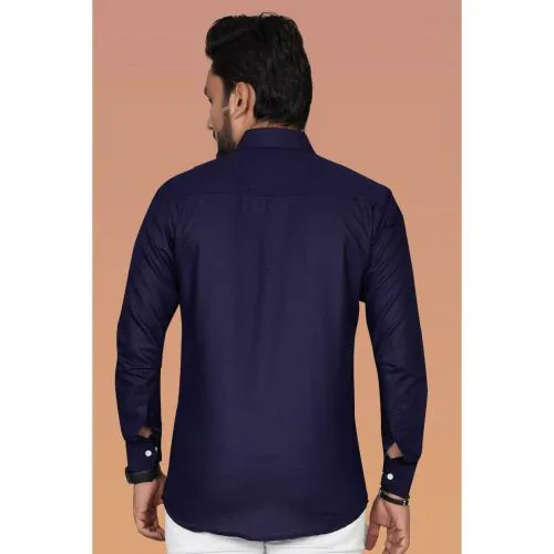 KALANABH boys fashion shirt clothes mensfashion pants shirtdesign boys blue shirt formal shirt fashionstyle (PACK OF 1 PIECES SIZE- XL)