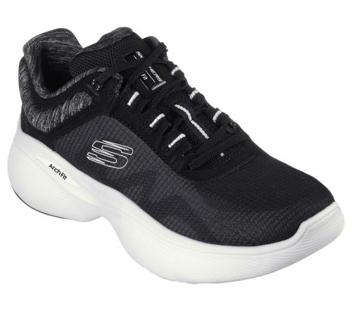 Skechers ARCH FIT INFINITY Black Sports Shoes for Womens