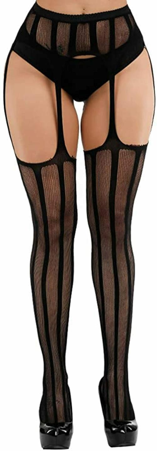 ogimi - ohh Give me Women's Sheer Fishnet Lower Bodystocking (D 3)