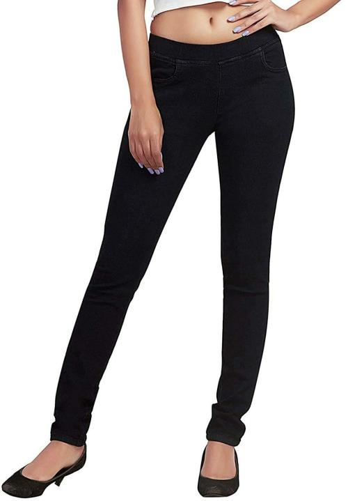 ADBUCKS Women Black Slim Fit Stretch Jeggings