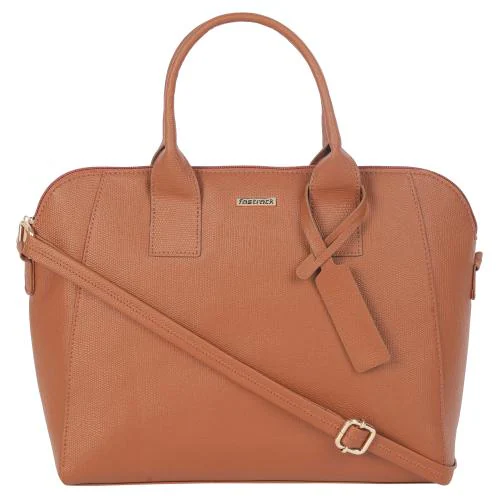 Fastrack Brown Pu Shoulder Bag For Women