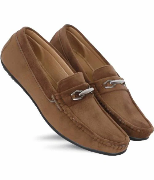 Punch Brown Loafers for Men
