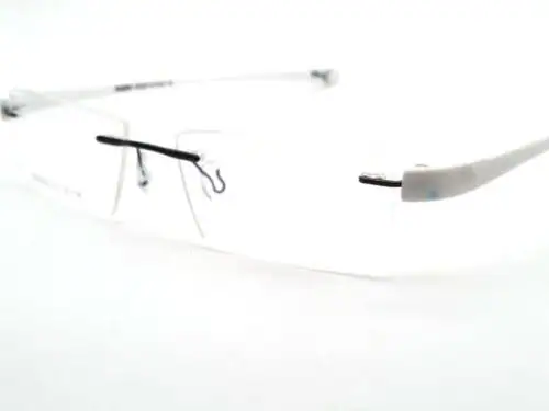 Rsinc White Rimless Spectacle Frame