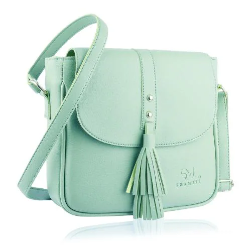 Shamriz Bag For Women & Girl'S L Sling Bag| Handbag| Purse| Side Sling Bag L Green Bag