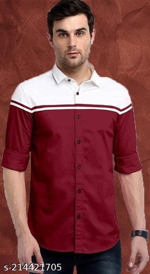 GAT FASHION Men's Regular Fit Cotton Casual Shirt