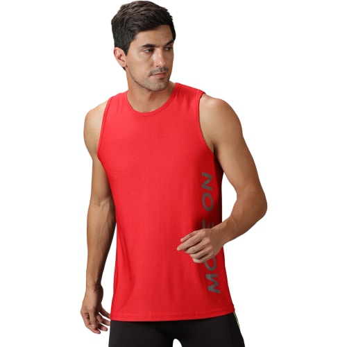 DOMIN8 Men Breathable Muscle Tee For Running/Training/ Gym Workout