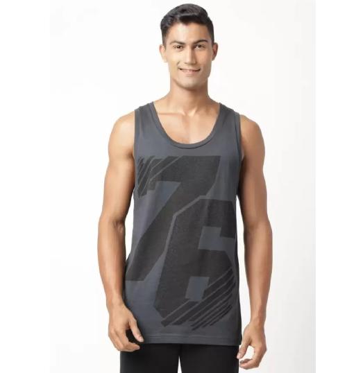 JOCKEY Men Vest (Size-XL, Color-Grey)